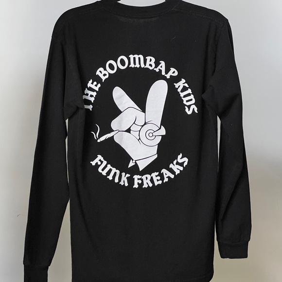 Boombap Kids x Funk Freaks Long Sleeve Tee - Picture 4 of 4
